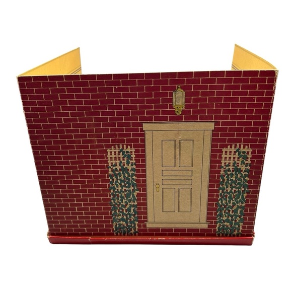 Vintage Toys That Teach Dining Room Set w/ Box The Embossing Co Dollhouse 1930s - Picture 10 of 16
